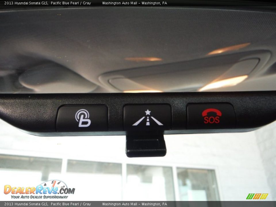 2013 Hyundai Sonata GLS Pacific Blue Pearl / Gray Photo #15