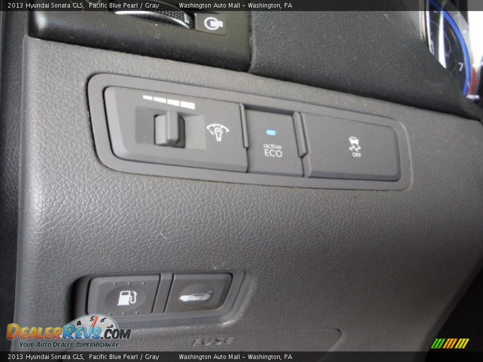 2013 Hyundai Sonata GLS Pacific Blue Pearl / Gray Photo #16