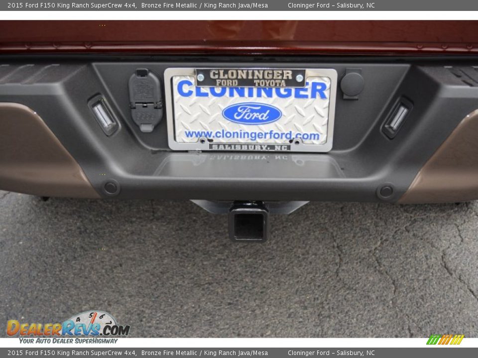 2015 Ford F150 King Ranch SuperCrew 4x4 Bronze Fire Metallic / King Ranch Java/Mesa Photo #6