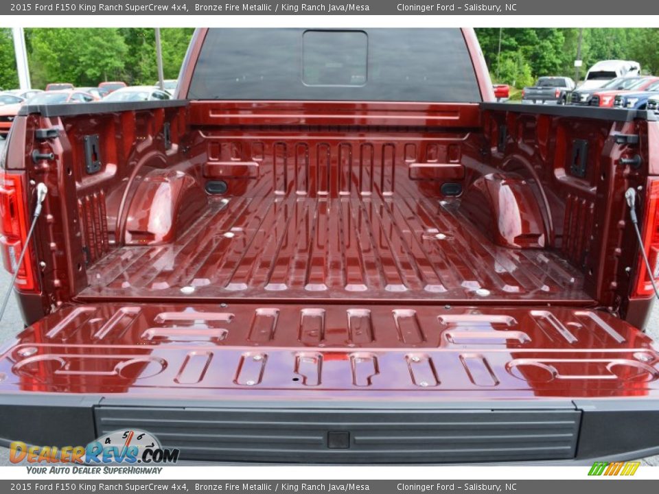 2015 Ford F150 King Ranch SuperCrew 4x4 Bronze Fire Metallic / King Ranch Java/Mesa Photo #7