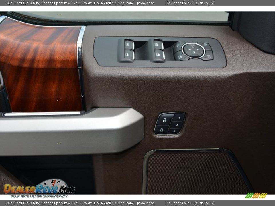 2015 Ford F150 King Ranch SuperCrew 4x4 Bronze Fire Metallic / King Ranch Java/Mesa Photo #8
