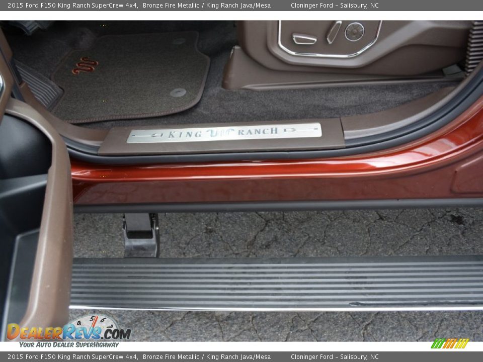 2015 Ford F150 King Ranch SuperCrew 4x4 Bronze Fire Metallic / King Ranch Java/Mesa Photo #10