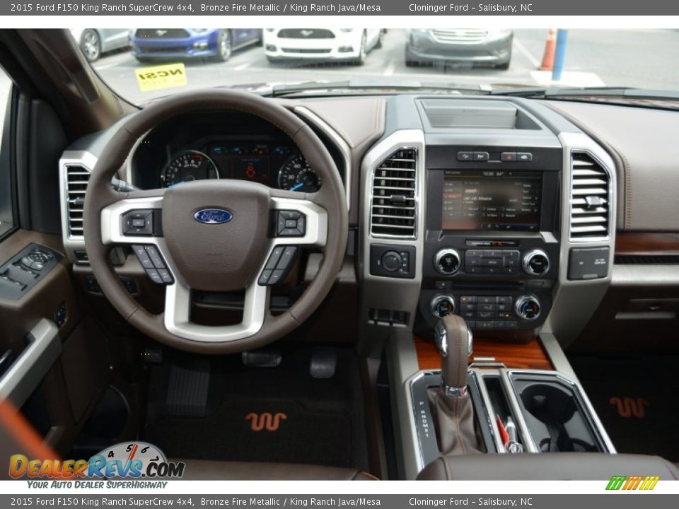 2015 Ford F150 King Ranch SuperCrew 4x4 Bronze Fire Metallic / King Ranch Java/Mesa Photo #12