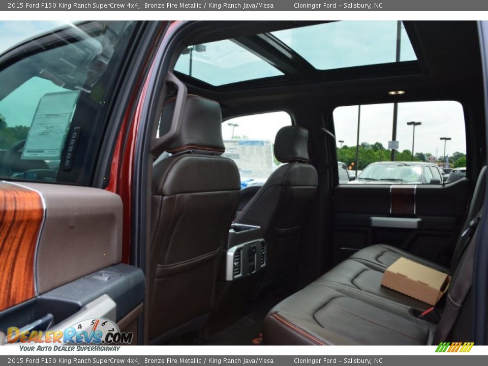 2015 Ford F150 King Ranch SuperCrew 4x4 Bronze Fire Metallic / King Ranch Java/Mesa Photo #14