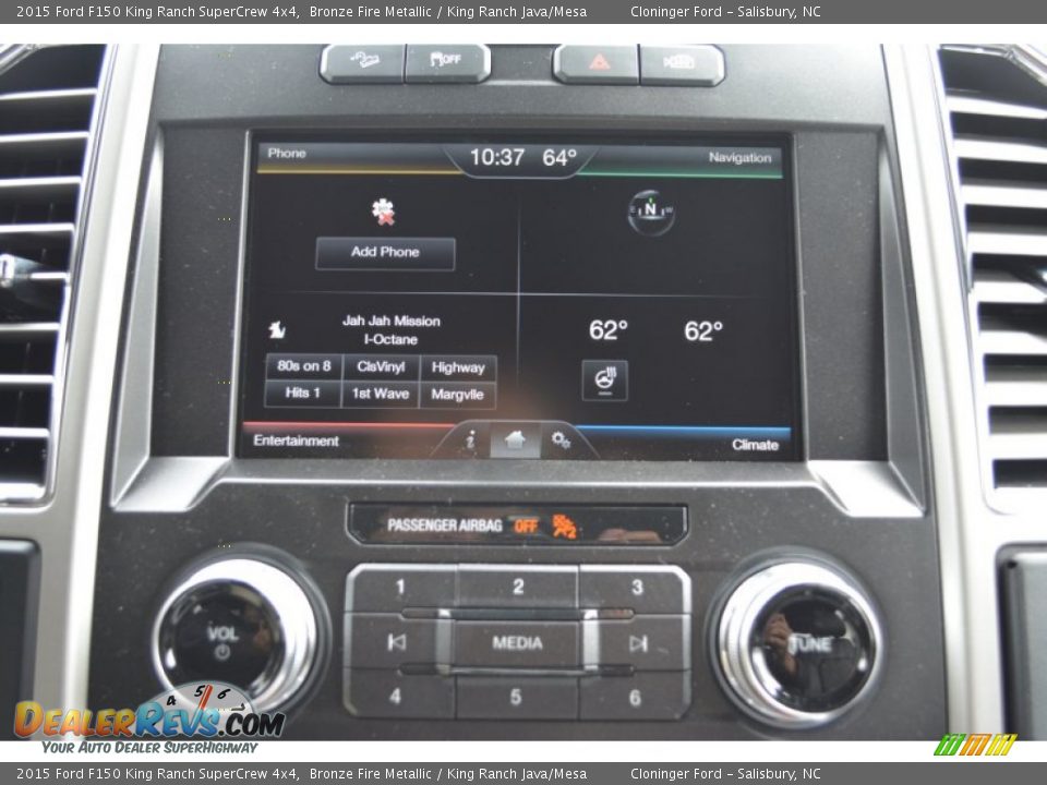 2015 Ford F150 King Ranch SuperCrew 4x4 Bronze Fire Metallic / King Ranch Java/Mesa Photo #16