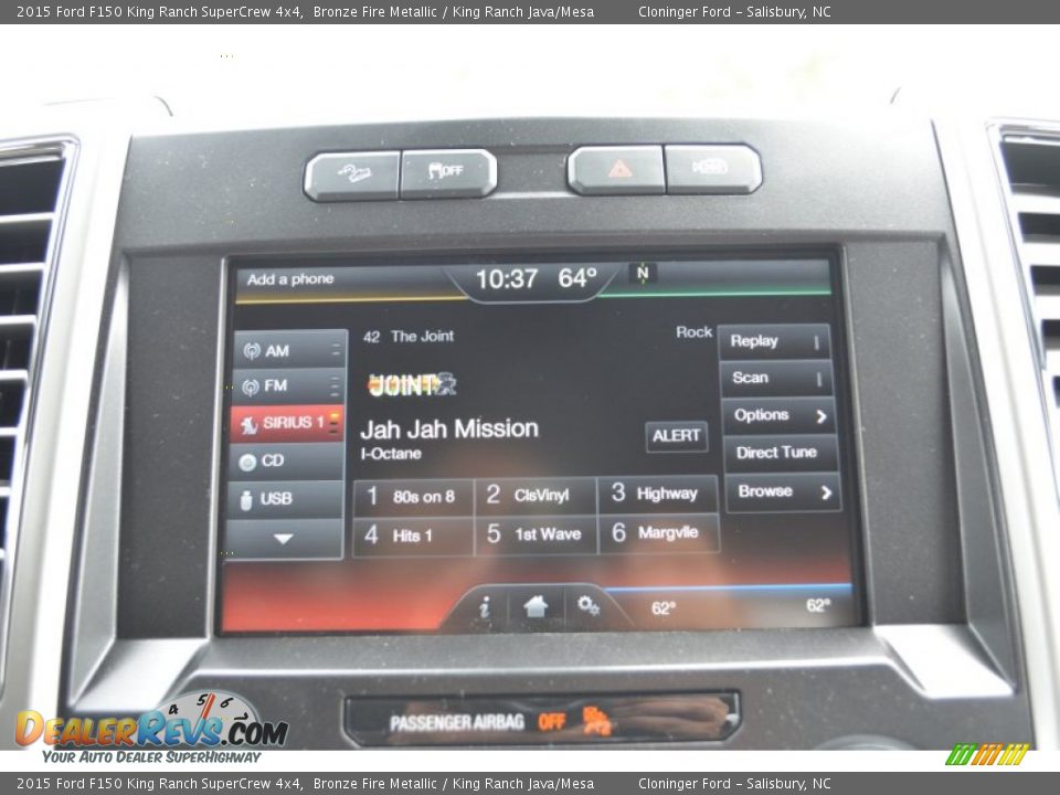 2015 Ford F150 King Ranch SuperCrew 4x4 Bronze Fire Metallic / King Ranch Java/Mesa Photo #17