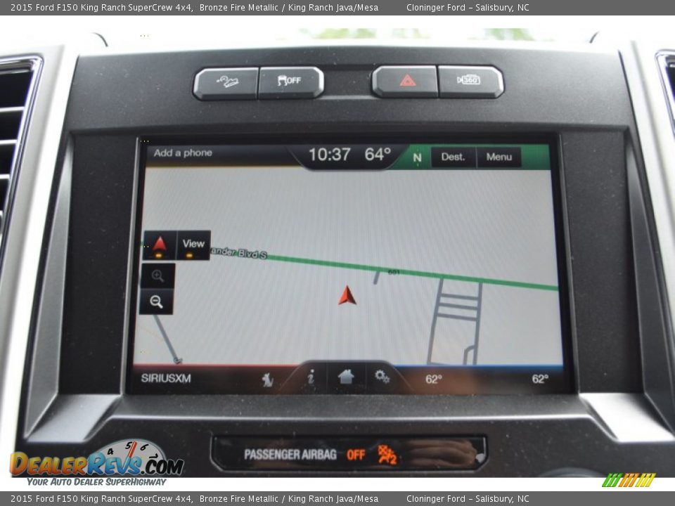 2015 Ford F150 King Ranch SuperCrew 4x4 Bronze Fire Metallic / King Ranch Java/Mesa Photo #19