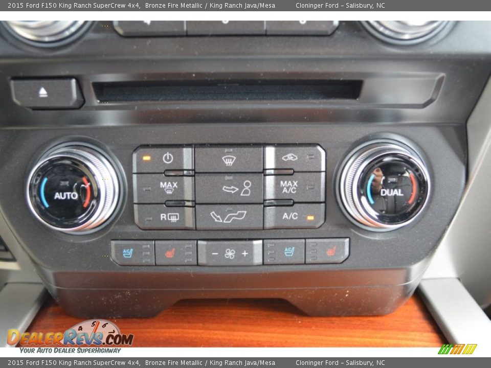 2015 Ford F150 King Ranch SuperCrew 4x4 Bronze Fire Metallic / King Ranch Java/Mesa Photo #22