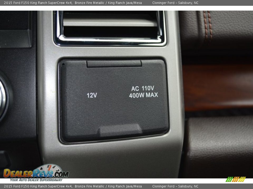 2015 Ford F150 King Ranch SuperCrew 4x4 Bronze Fire Metallic / King Ranch Java/Mesa Photo #27