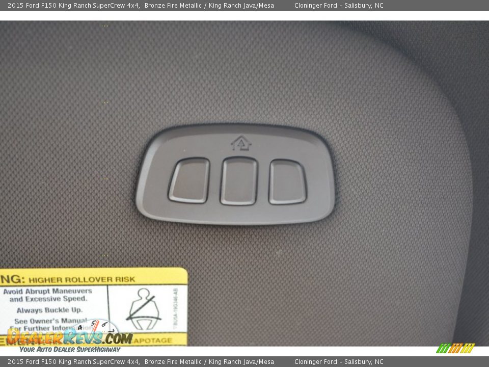 2015 Ford F150 King Ranch SuperCrew 4x4 Bronze Fire Metallic / King Ranch Java/Mesa Photo #29