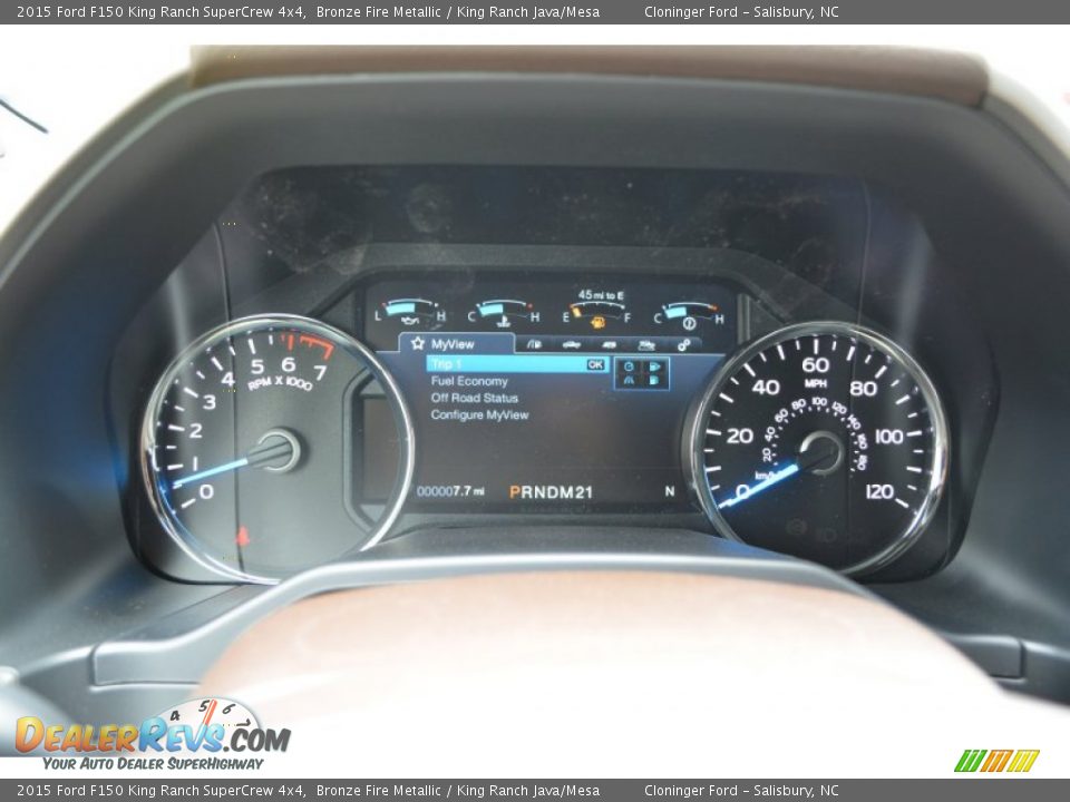 2015 Ford F150 King Ranch SuperCrew 4x4 Bronze Fire Metallic / King Ranch Java/Mesa Photo #31