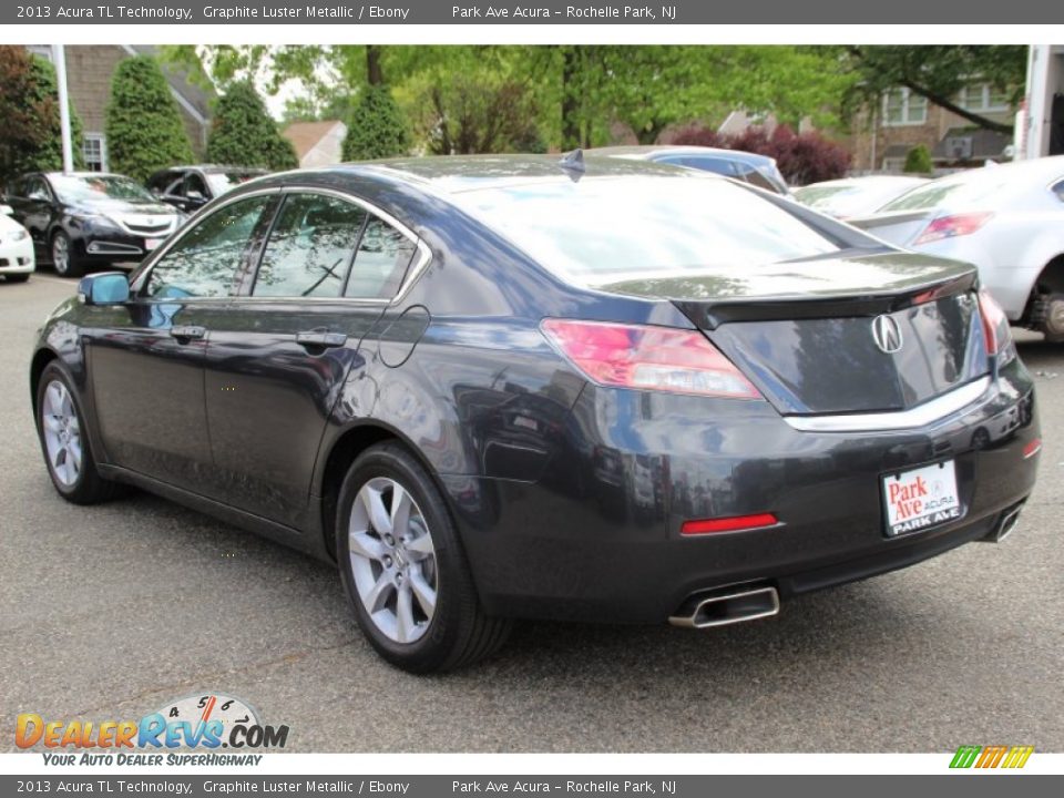 2013 Acura TL Technology Graphite Luster Metallic / Ebony Photo #5