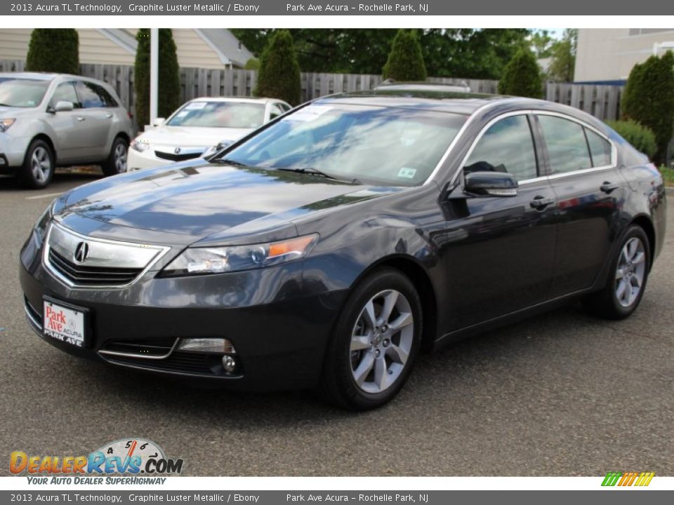 2013 Acura TL Technology Graphite Luster Metallic / Ebony Photo #7