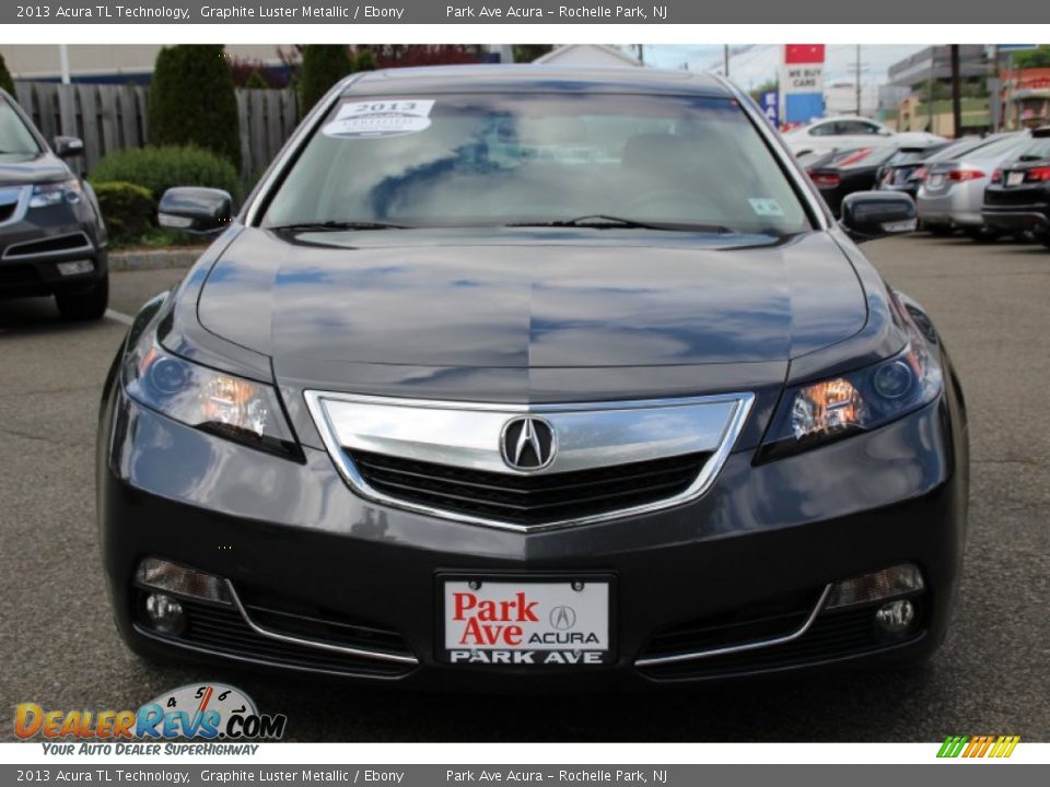 2013 Acura TL Technology Graphite Luster Metallic / Ebony Photo #8