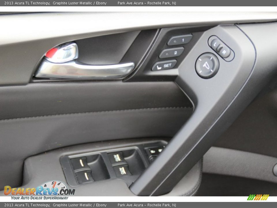 2013 Acura TL Technology Graphite Luster Metallic / Ebony Photo #10