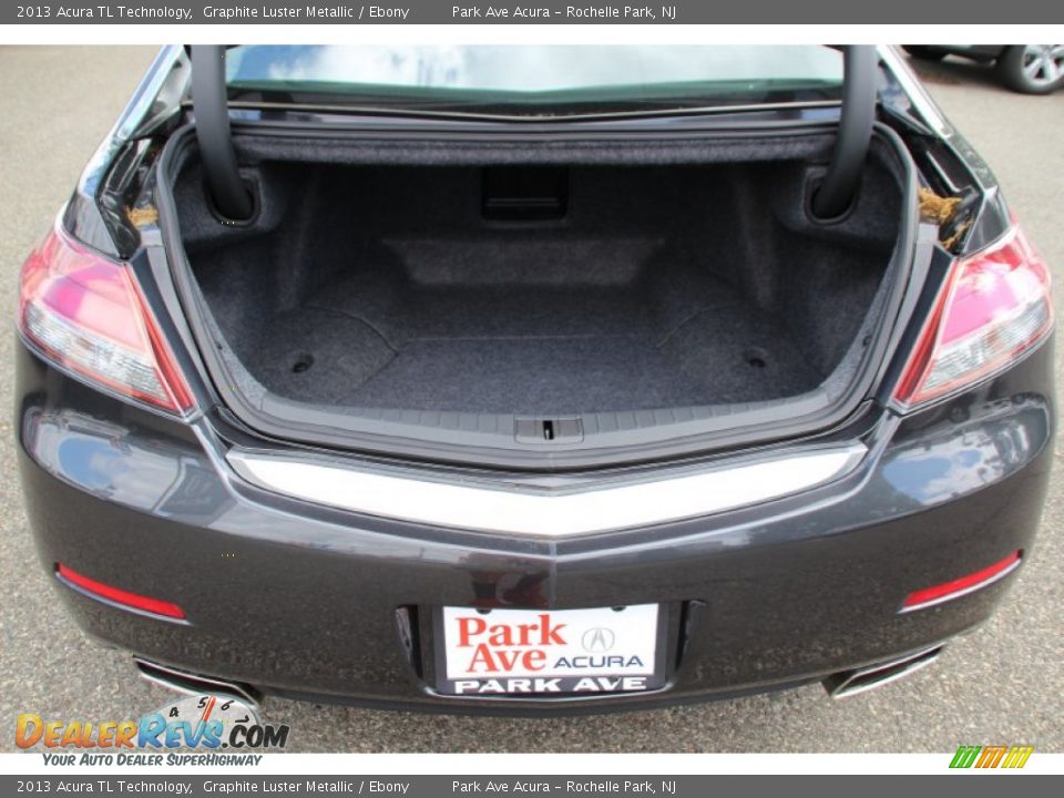 2013 Acura TL Technology Graphite Luster Metallic / Ebony Photo #22