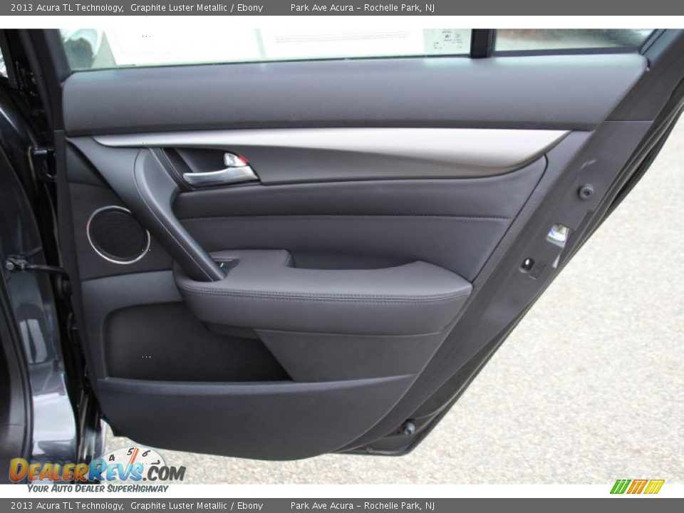 2013 Acura TL Technology Graphite Luster Metallic / Ebony Photo #24