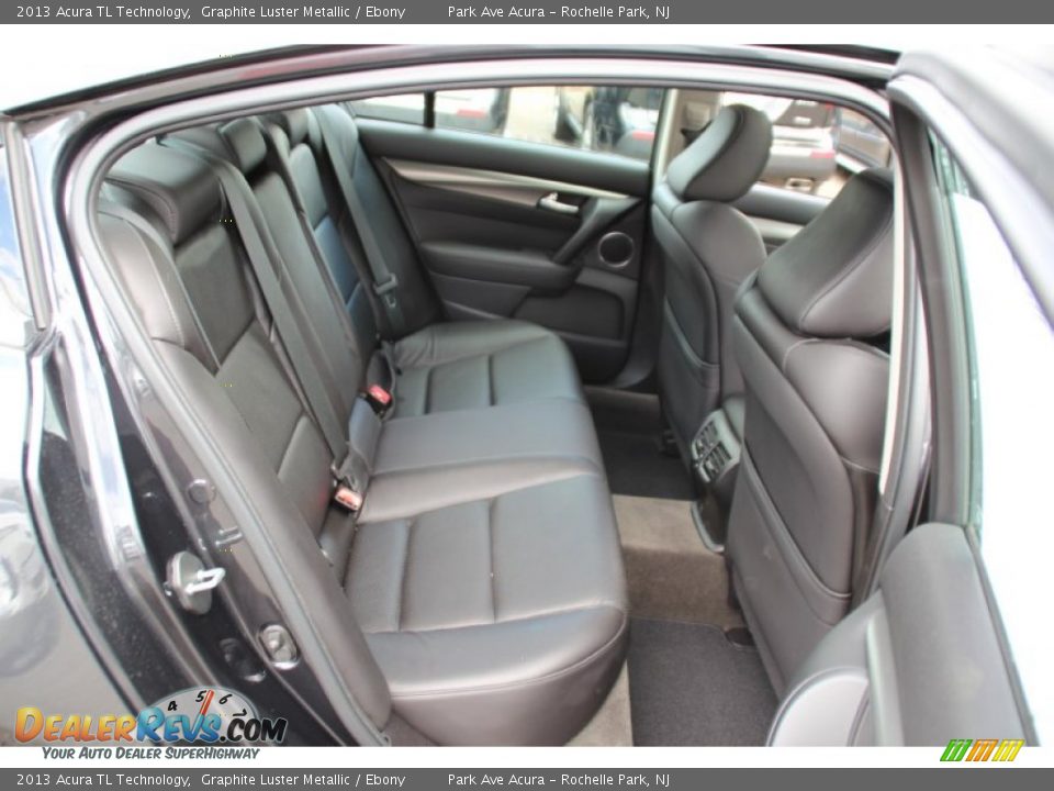 2013 Acura TL Technology Graphite Luster Metallic / Ebony Photo #25