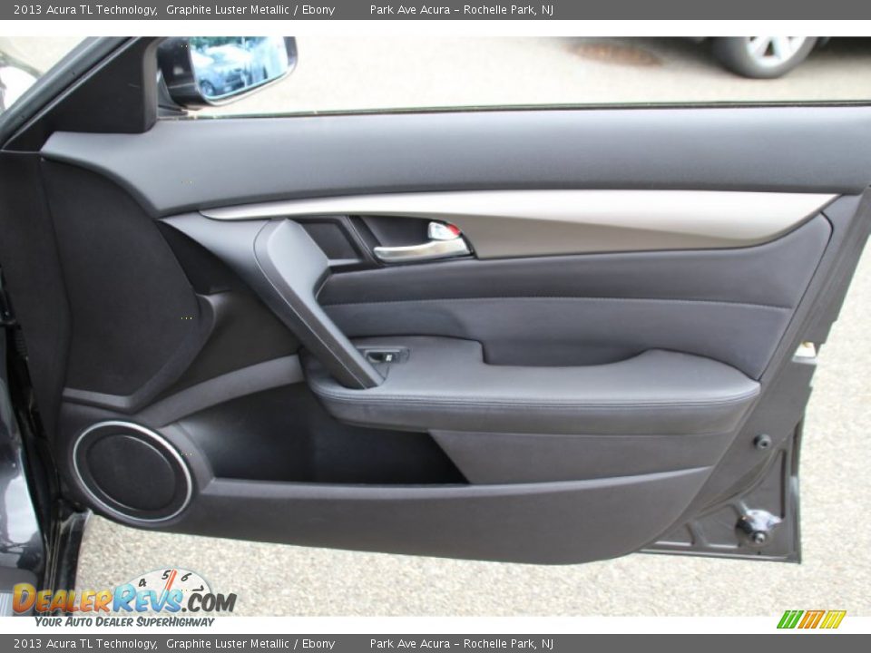 2013 Acura TL Technology Graphite Luster Metallic / Ebony Photo #26