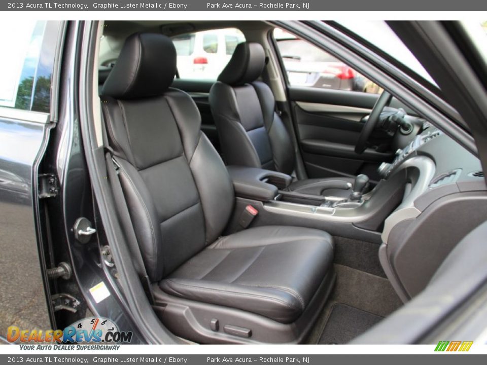 2013 Acura TL Technology Graphite Luster Metallic / Ebony Photo #29