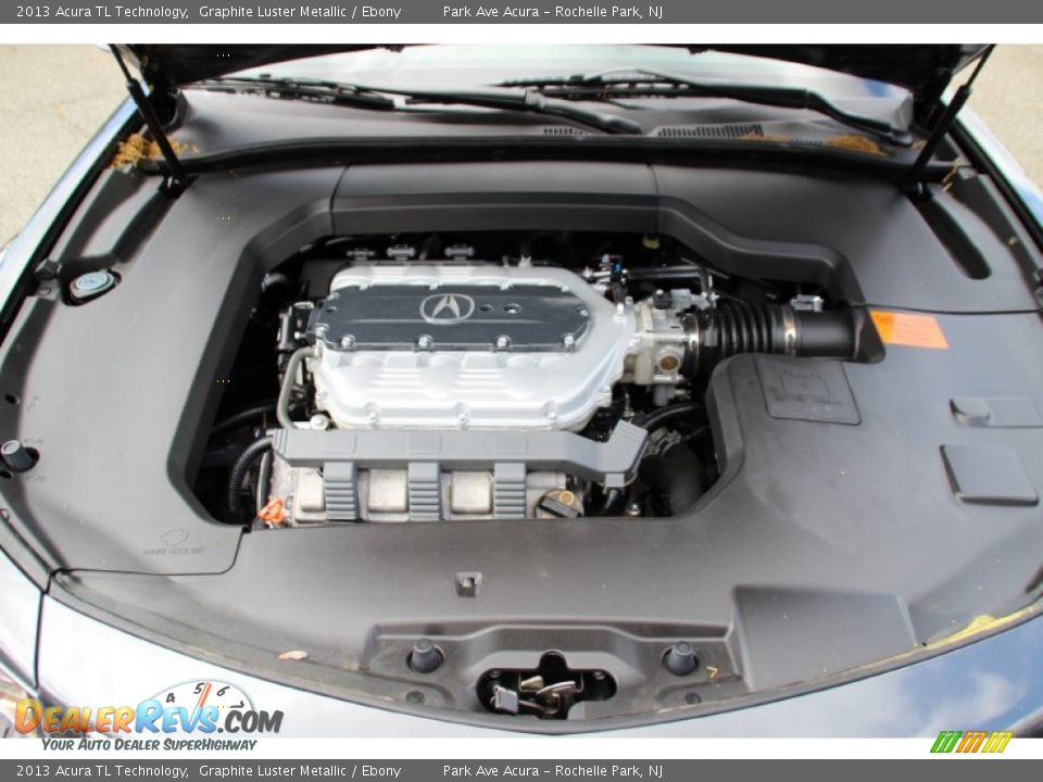 2013 Acura TL Technology Graphite Luster Metallic / Ebony Photo #30