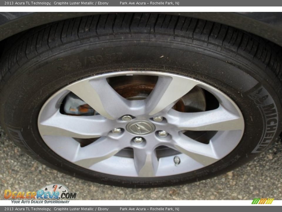 2013 Acura TL Technology Graphite Luster Metallic / Ebony Photo #33