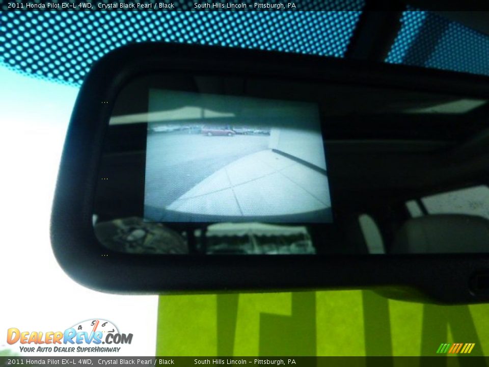 2011 Honda Pilot EX-L 4WD Crystal Black Pearl / Black Photo #25