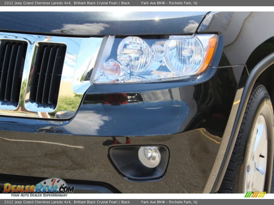 2012 Jeep Grand Cherokee Laredo 4x4 Brilliant Black Crystal Pearl / Black Photo #30