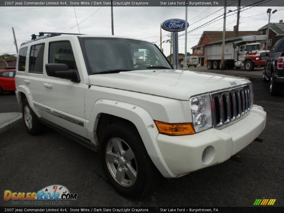 Front 3/4 View of 2007 Jeep Commander Limited 4x4 Photo #8