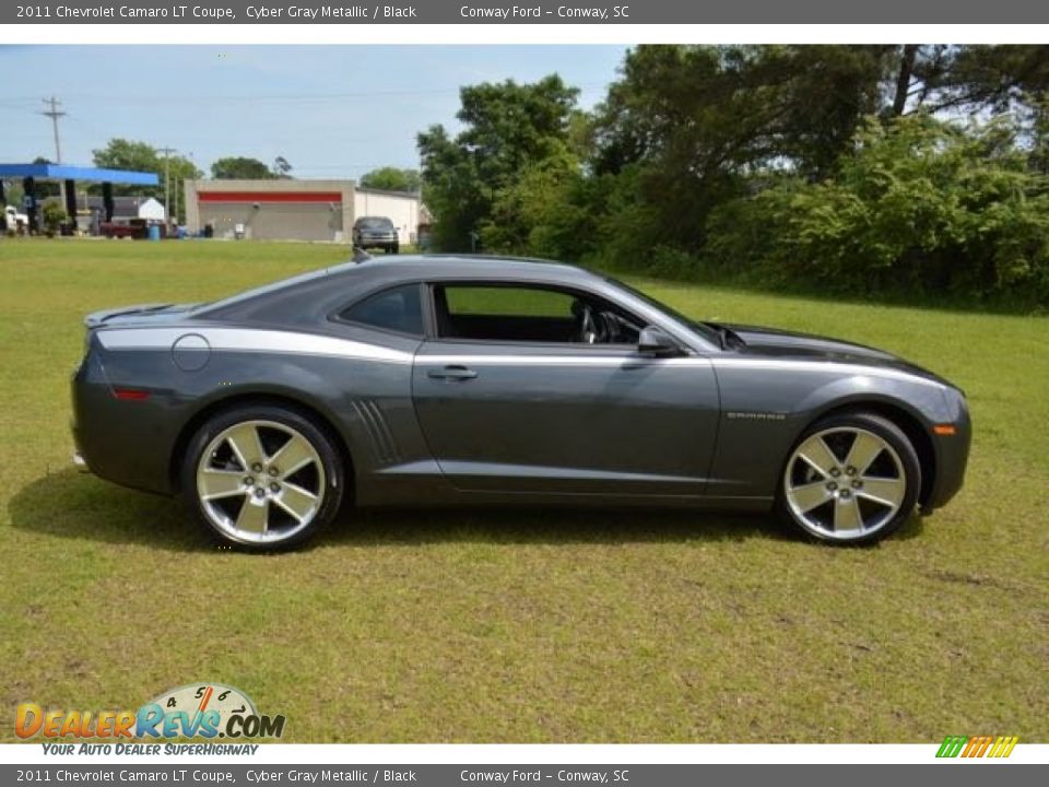 2011 Chevrolet Camaro LT Coupe Cyber Gray Metallic / Black Photo #4