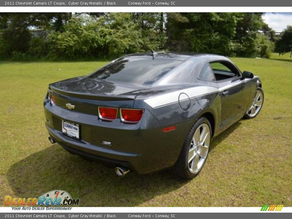 2011 Chevrolet Camaro LT Coupe Cyber Gray Metallic / Black Photo #5