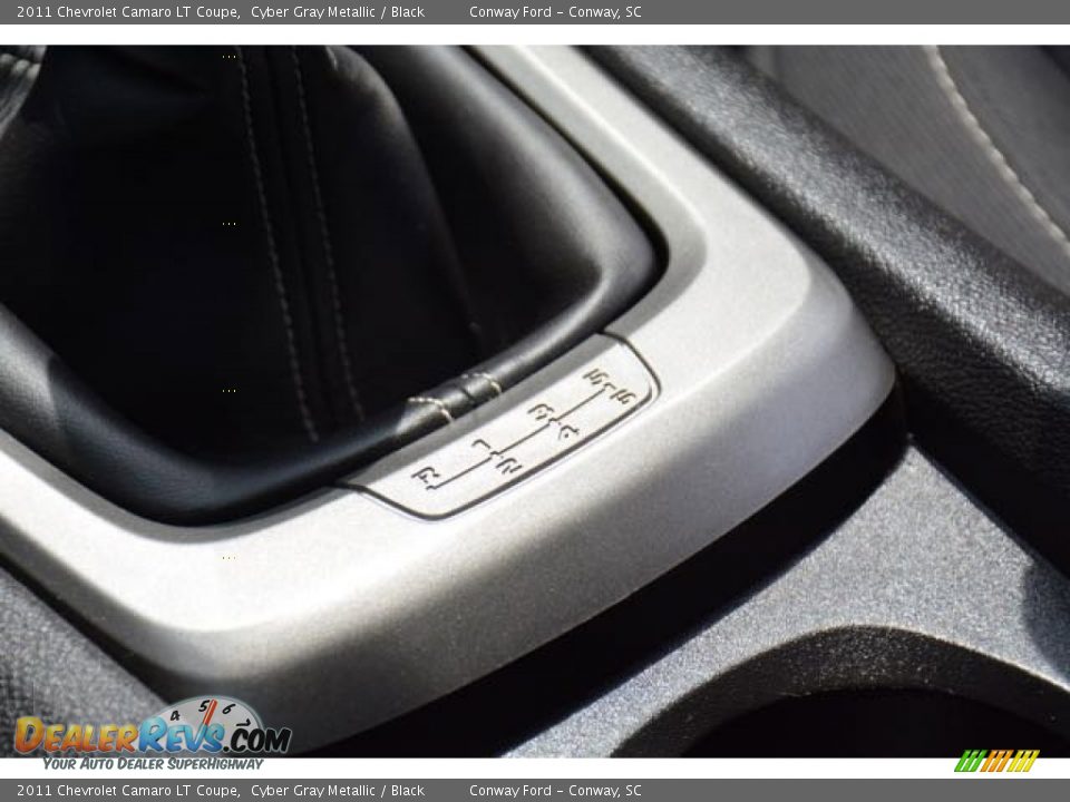2011 Chevrolet Camaro LT Coupe Cyber Gray Metallic / Black Photo #25