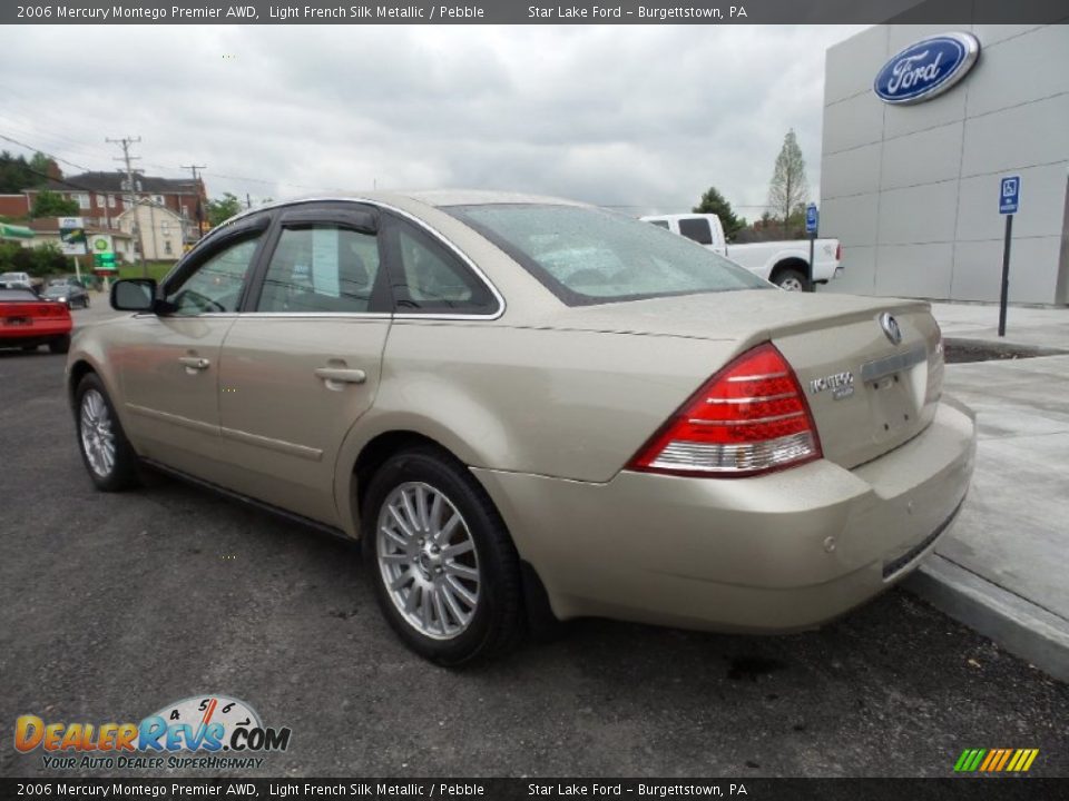 2006 Mercury Montego Premier AWD Light French Silk Metallic / Pebble Photo #3