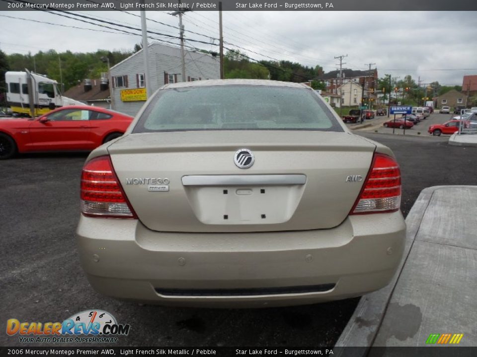 2006 Mercury Montego Premier AWD Light French Silk Metallic / Pebble Photo #4