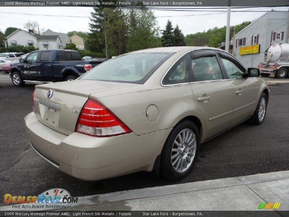 2006 Mercury Montego Premier AWD Light French Silk Metallic / Pebble Photo #5