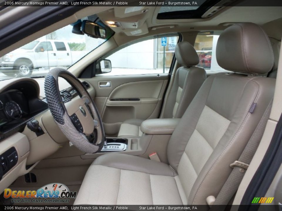 Pebble Interior - 2006 Mercury Montego Premier AWD Photo #10