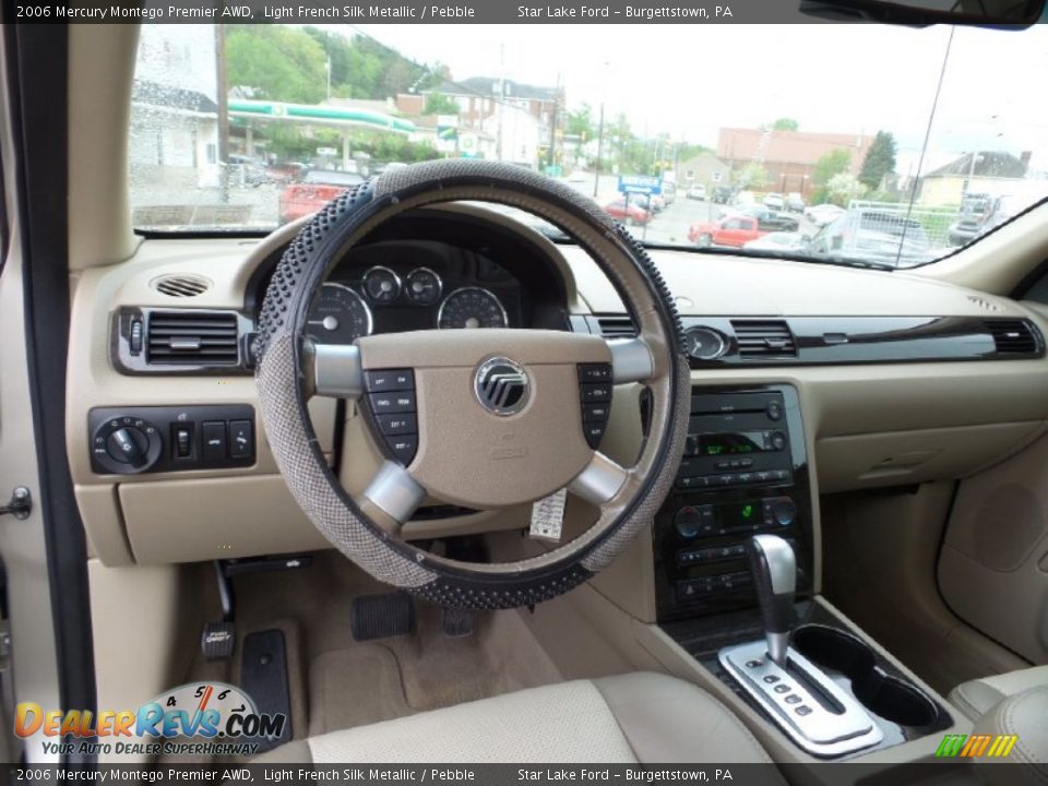 2006 Mercury Montego Premier AWD Light French Silk Metallic / Pebble Photo #12