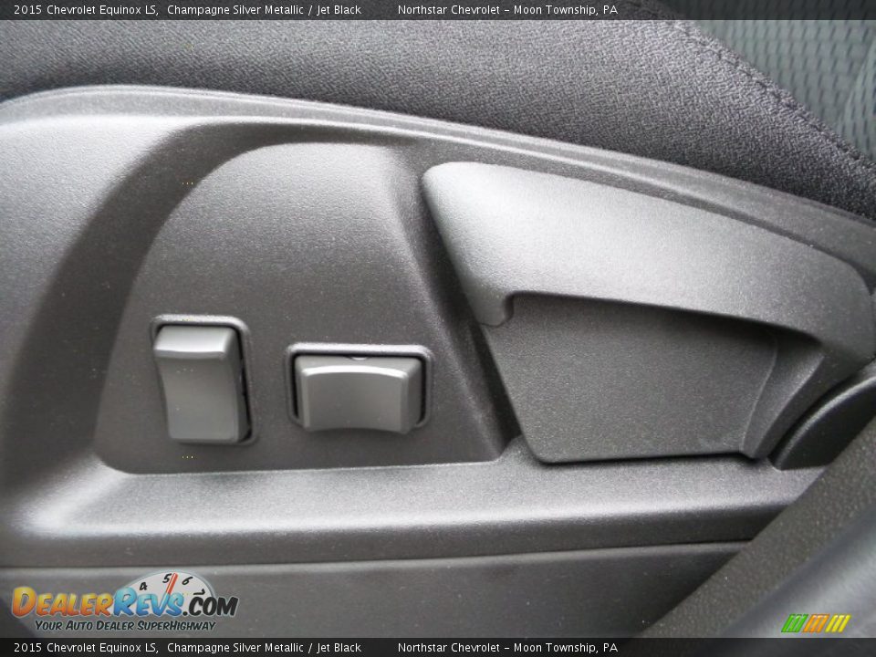 2015 Chevrolet Equinox LS Champagne Silver Metallic / Jet Black Photo #17
