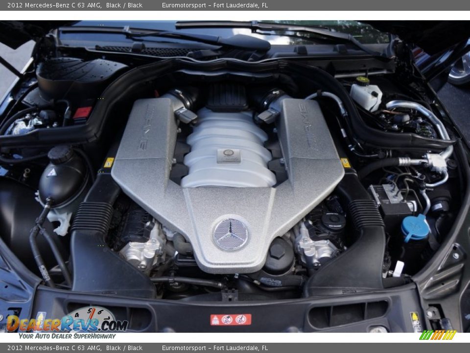 2012 Mercedes-Benz C 63 AMG 6.3 Liter AMG DOHC 32-Valve VVT V8 Engine Photo #18
