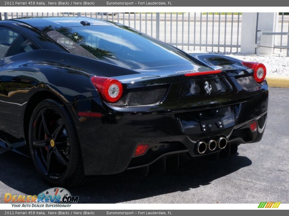 2011 Ferrari 458 Italia Nero (Black) / Nero (Black) Photo #2