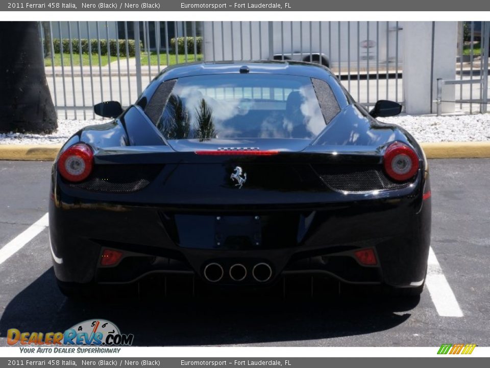 2011 Ferrari 458 Italia Nero (Black) / Nero (Black) Photo #17