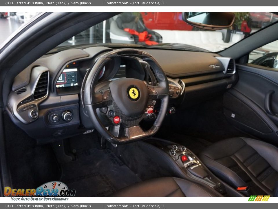 2011 Ferrari 458 Italia Nero (Black) / Nero (Black) Photo #22
