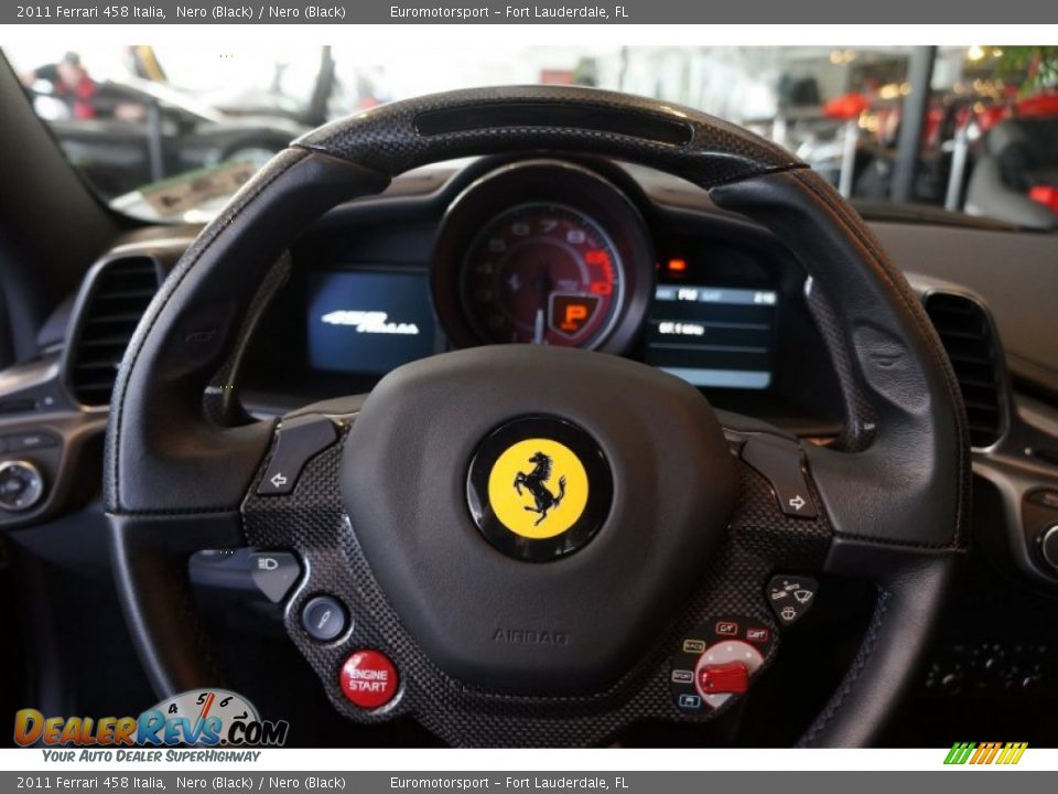 2011 Ferrari 458 Italia Steering Wheel Photo #44