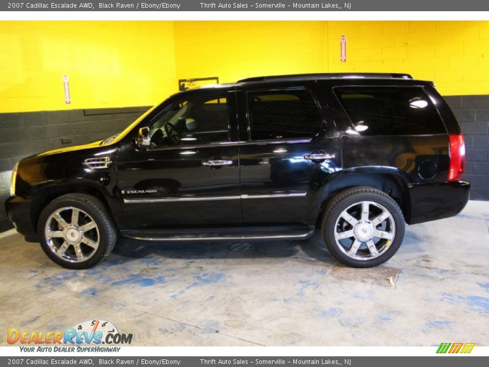 2007 Cadillac Escalade AWD Black Raven / Ebony/Ebony Photo #6