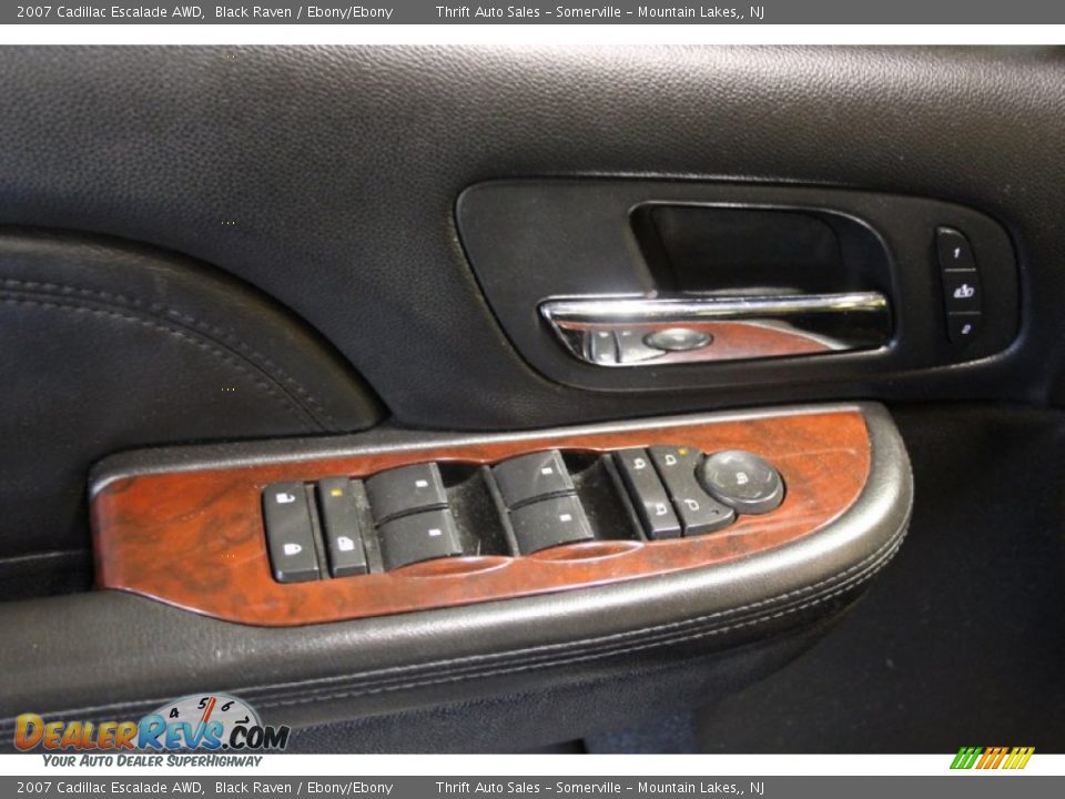 2007 Cadillac Escalade AWD Black Raven / Ebony/Ebony Photo #11