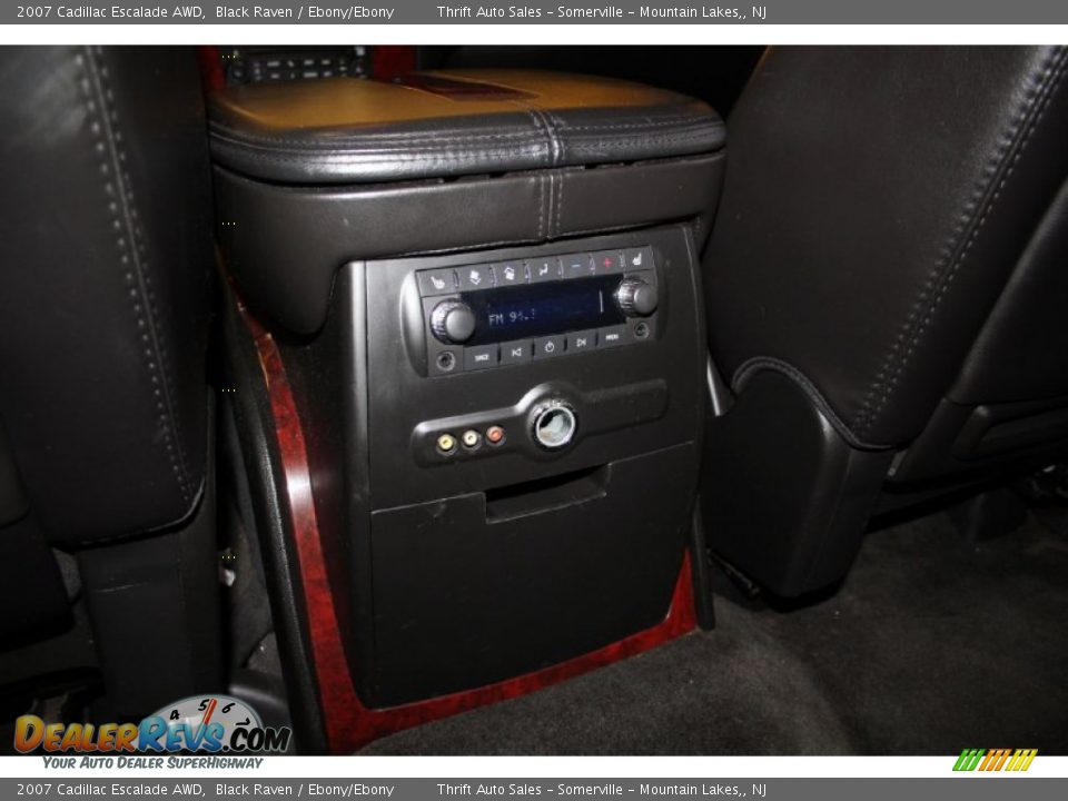 2007 Cadillac Escalade AWD Black Raven / Ebony/Ebony Photo #13