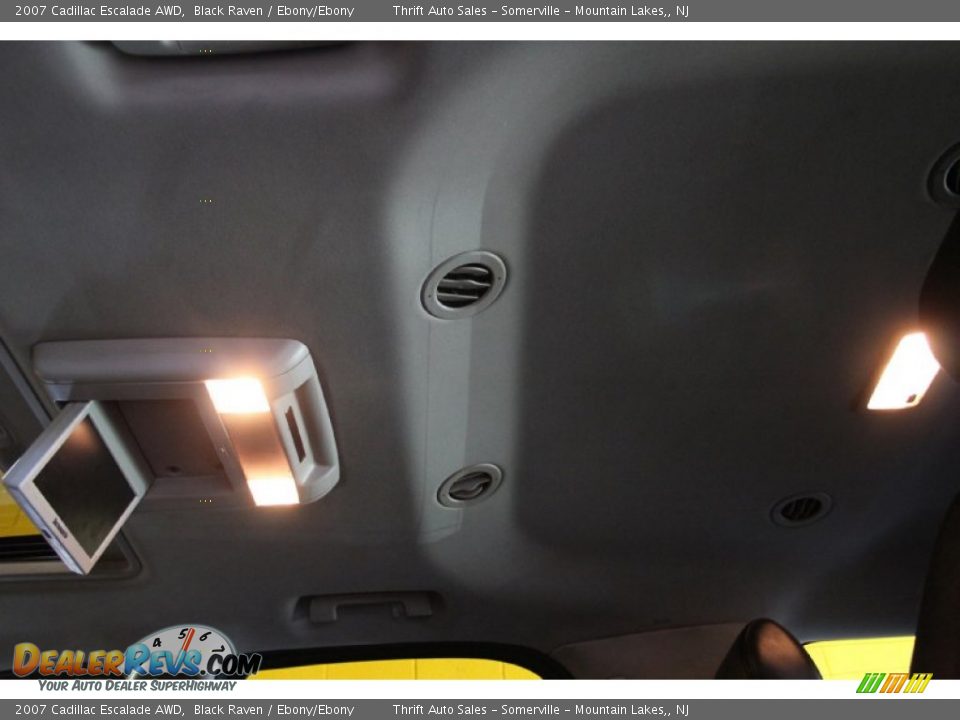 2007 Cadillac Escalade AWD Black Raven / Ebony/Ebony Photo #14
