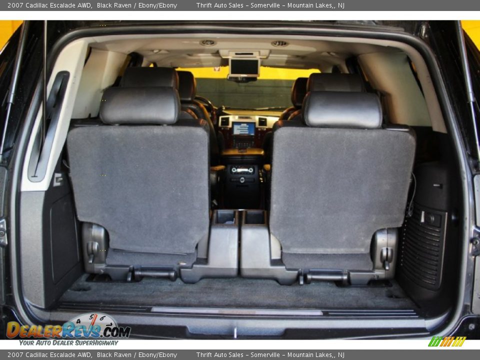 2007 Cadillac Escalade AWD Black Raven / Ebony/Ebony Photo #16
