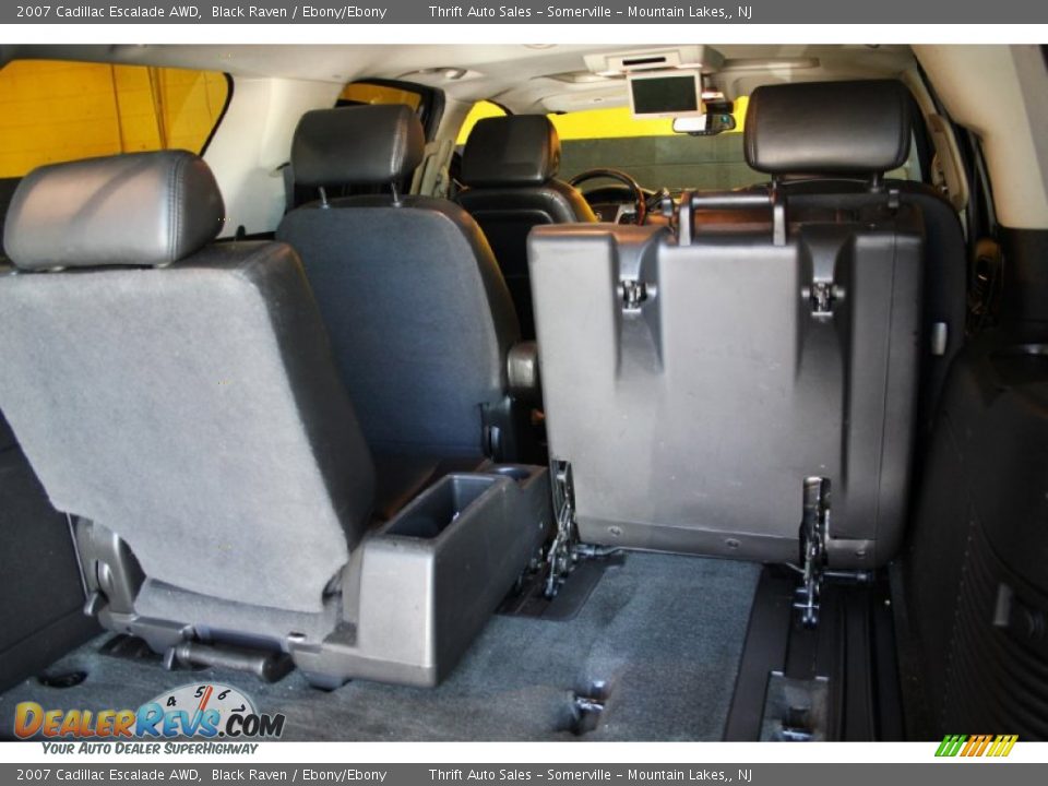 2007 Cadillac Escalade AWD Black Raven / Ebony/Ebony Photo #17