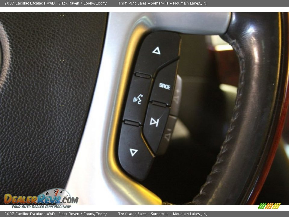 2007 Cadillac Escalade AWD Black Raven / Ebony/Ebony Photo #20
